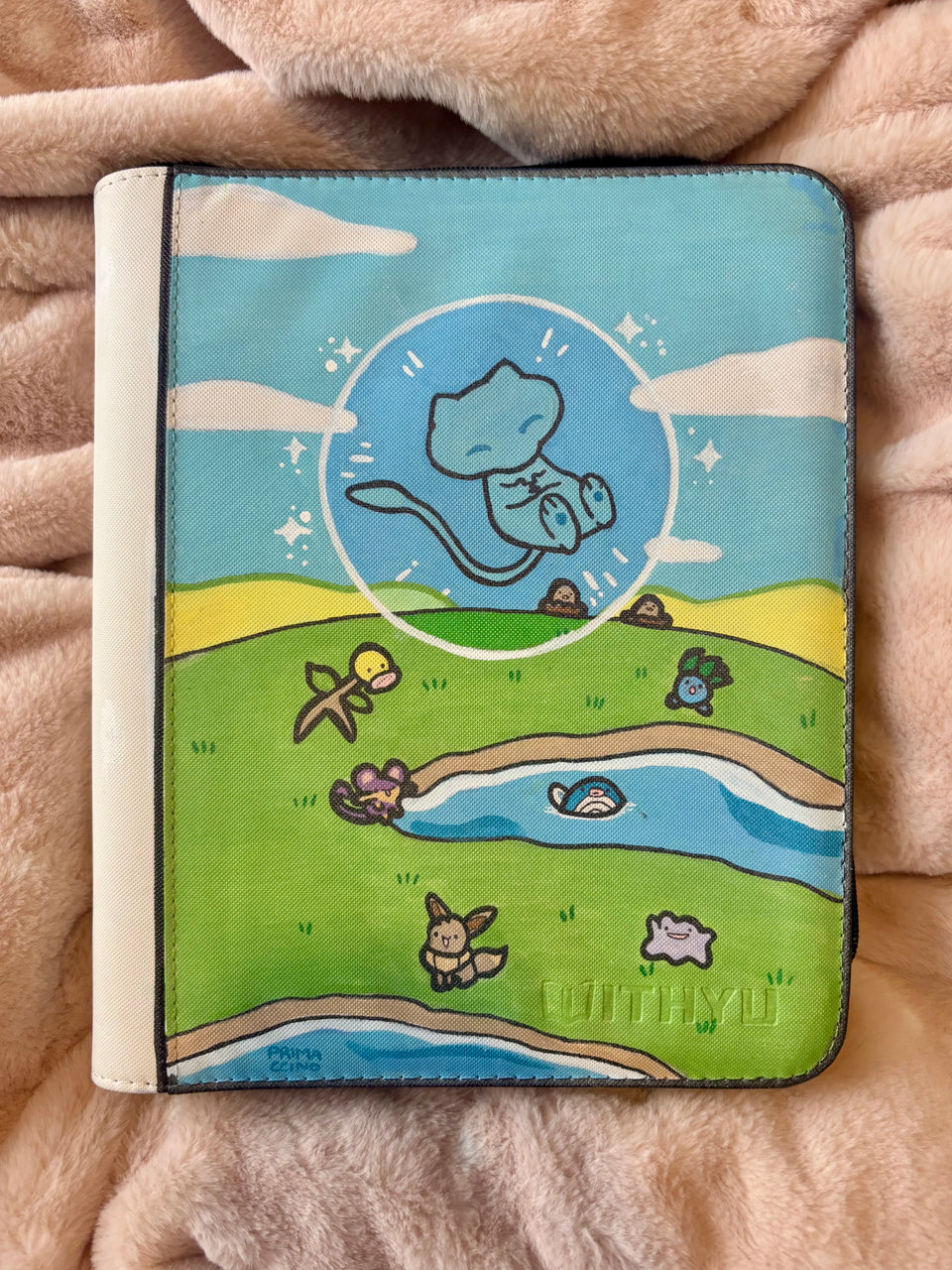 Bubble mew binder